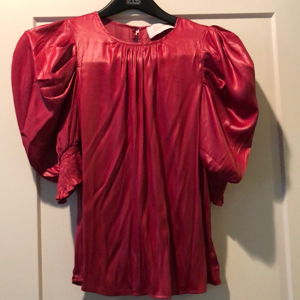 Pink PUFFY SLEEVE DARLING TOP